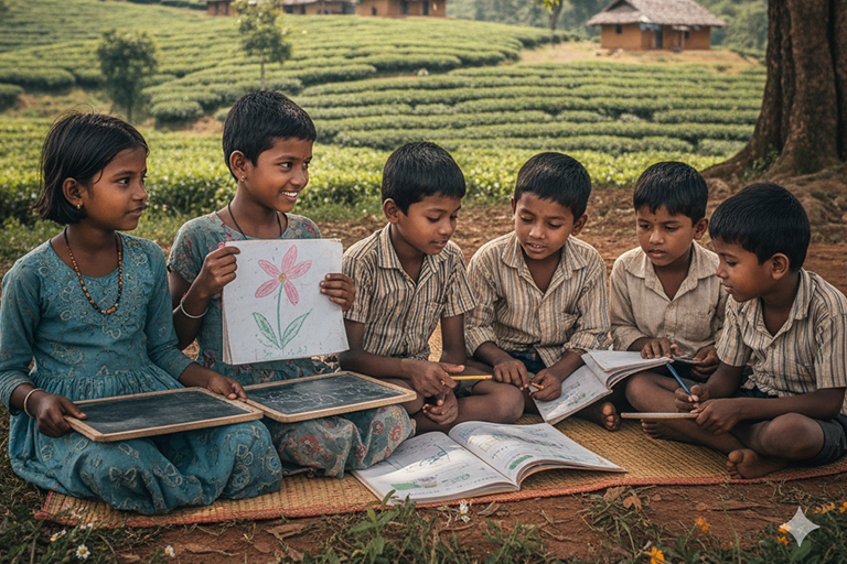 Free Education for Tea Garden Children