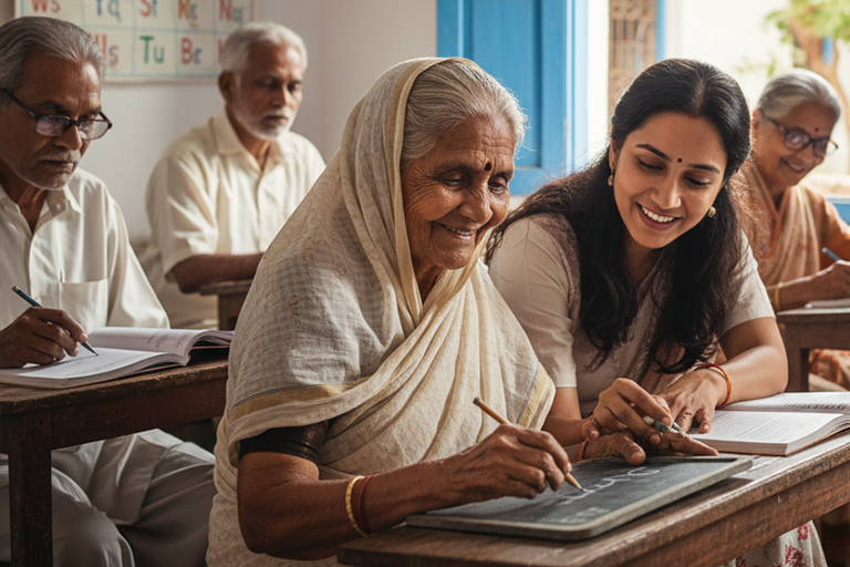 Elderly Literacy Program