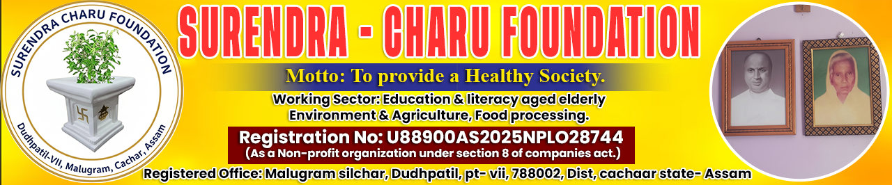 SURENDRA-CHARU FOUNDATION Logo